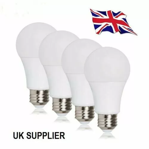 LED 3W-25W Golfball Licht Schraube Glühbirnen E27 kühl weiß Energiesparglobe UK A +