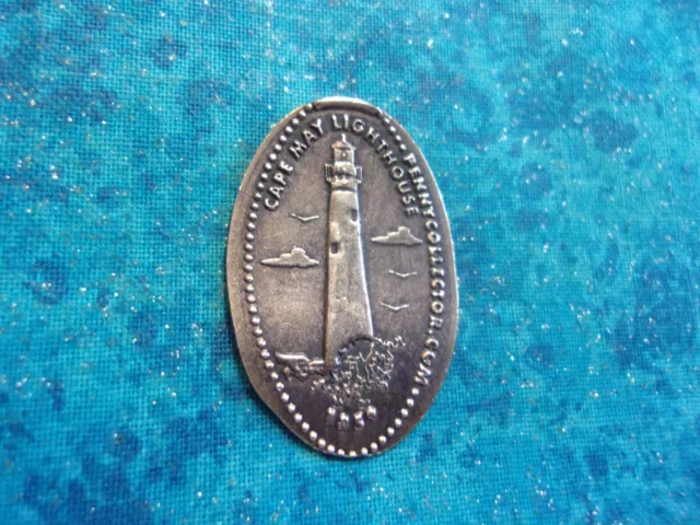 CAPE MAY LIGHTHOUSE COPPER Elongated Pressed Smashed Penny 21