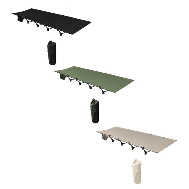 Lit De Camp Militaire Américain - Aluminium - Pliable Et Compact - NEUF