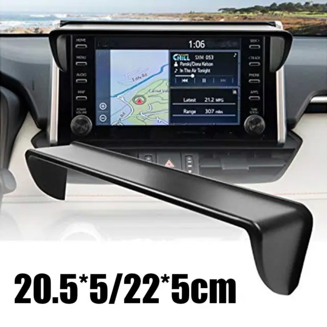 Car GPS Navigation Stereo Radio Cover Hood Sun Visor Accessories Sunshade R0E7