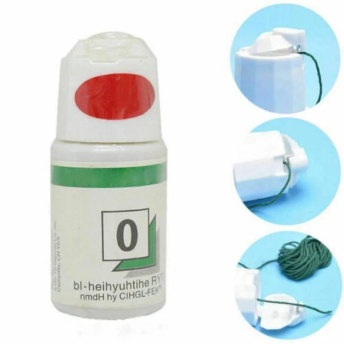 3 Bottles Dental Gingival Retraction Plain Knitted Cotton Cord Packing 0/00/000
