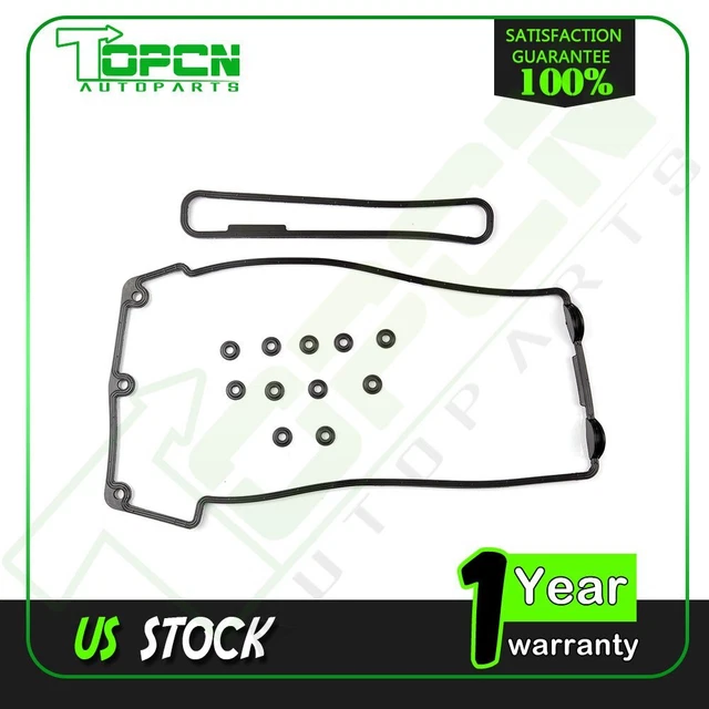 NEW For BMW E38 E39 E53 540i 740i il X5 Valve Cover Gasket Set & Bolt Grommets