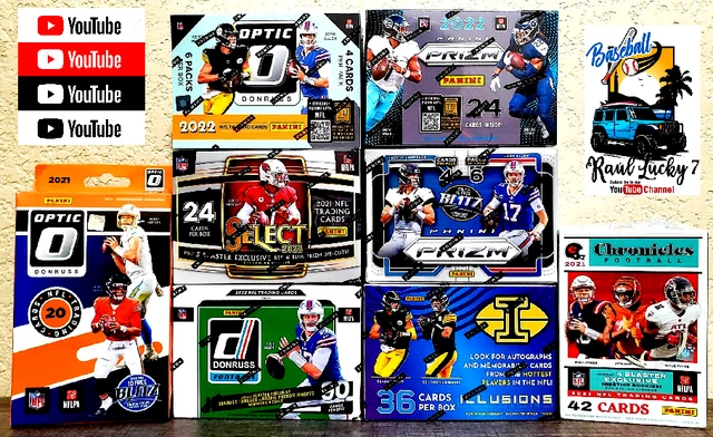 Baltimore Ravens 2021-2022 Nfl Football 8 Box Mixer Break All Cards Ship