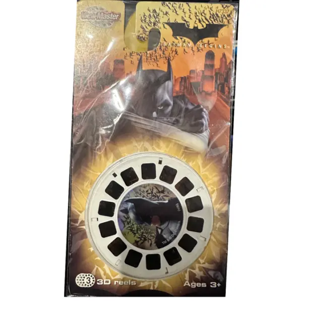 NEW View Master - BATMAN BEGINS 3 Reel Set 3D Images 2