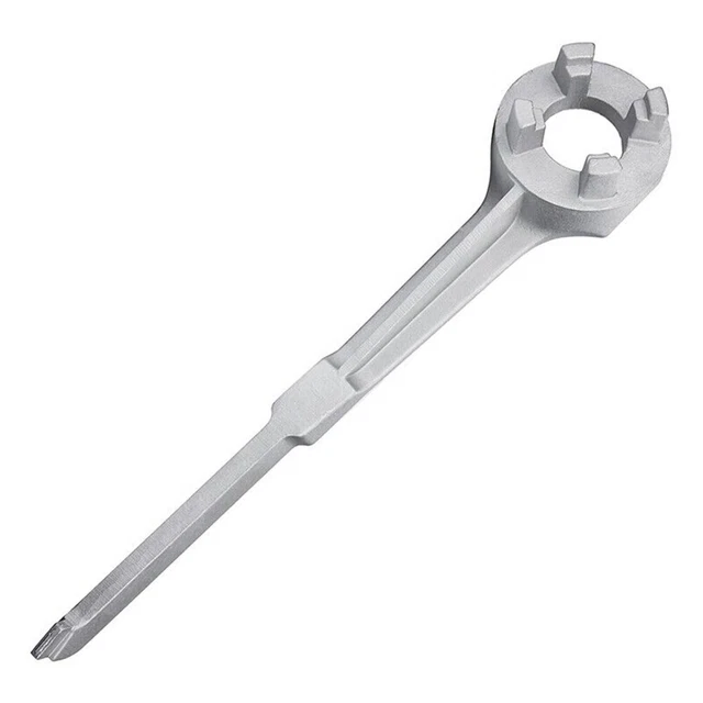 Utensile per apertura botte in alluminio 10 15 20 30 50 55 Gal adatto