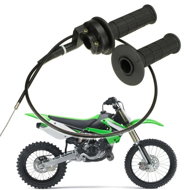 2.2cm Acceleratore Impugnatura Assemblaggio Cavi for Atv-Pit-Dirt Moto 90 110