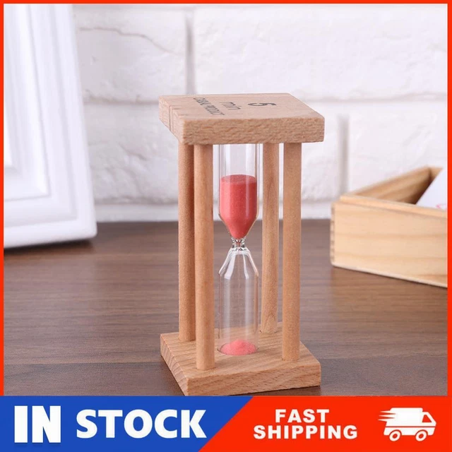 5 MINUTES HOURGLASS Children Gifts Sand Timer for Home Decoration (Watermelon Re 7.81 PicClick AU