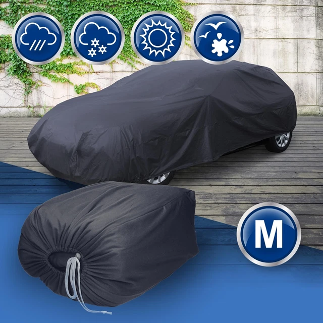Ganzgarage Auto Atmungsaktiv PVC Wasserdicht Abdeckplane Schutzhülle Größe M