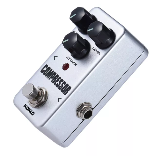 KOKKO professionnel FCP2 compresseur pédale guitare Portable effet pédale N7U5