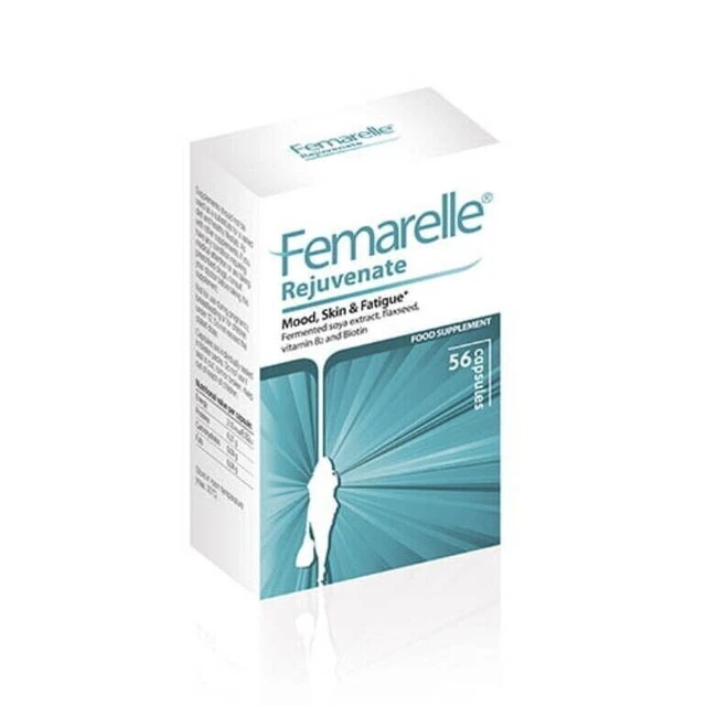 Femarelle Rejuvenate 40+, 56 capsules pour la peau et la fatigue de...