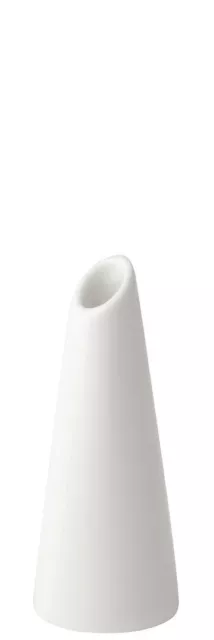 Anton B Tableware Porcelain White Elements Bud Vase  4.75" (12Cm) Pack Of 6