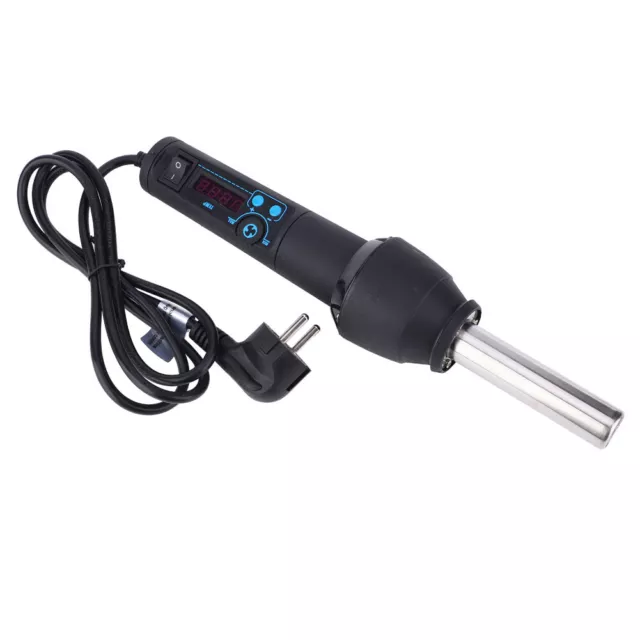 Digital Display Hot Air Gun Handheld Heat Gun Air Heater Blower With 8 Nozzl GDB