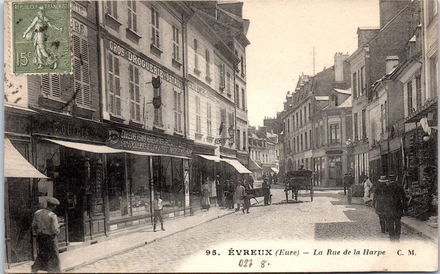 27 EVREUX - la rue de la harpe