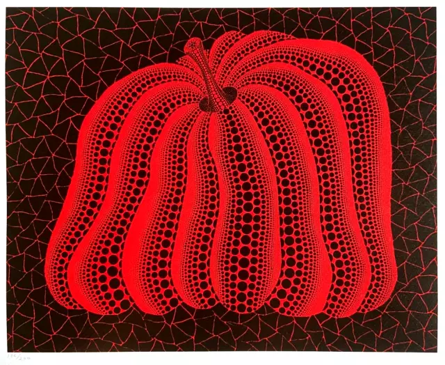 Yayoi Kusama Litografía Mori Arte Museum 2011-200 Ex. (Basquiat Hirst Haring)