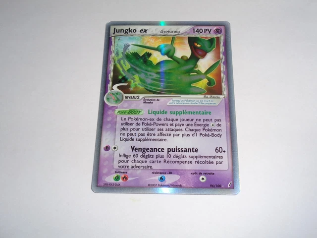 Carte pokemon Jungko ex 96/100 bloc ex gardiens de cristal fr occasion