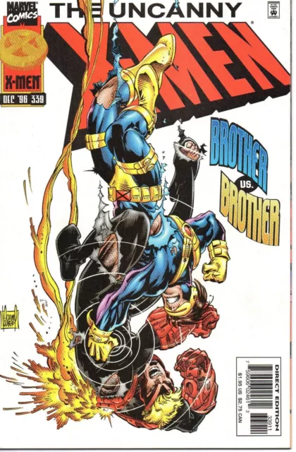 Uncanny X-Men #339 Marvel Comics 1996 NM DIRECT EDITION