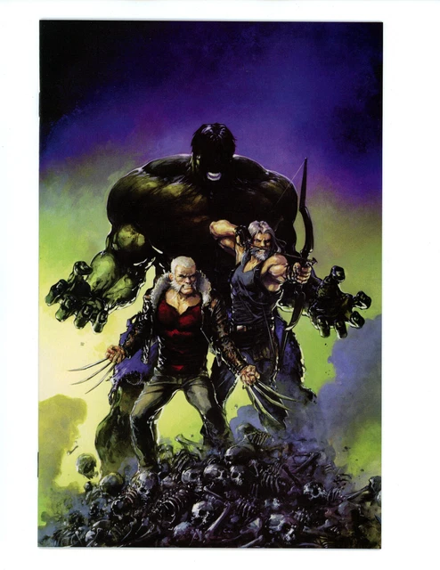 Old Man Hawkeye #1 - Clayton Crain Variant Set - Trade Dress + Virgin 4
