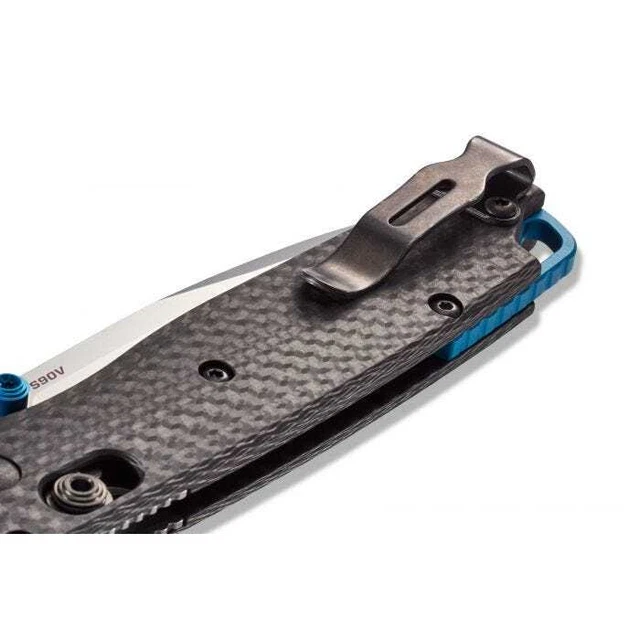 BENCHMADE Bugout 535-3 CPM-S90V Stainless & Black Carbon Fiber Pocket Knife 3
