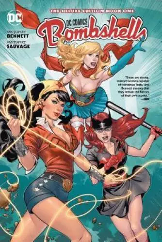DC Bombshells: The Deluxe Edition Book One - Hardcover - VERY GOOD
