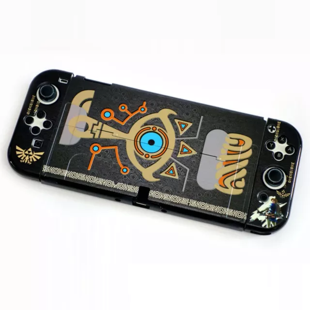 Custodia Personalizzata per Console OLED Nintendo Switch Controller Joycons Zelda #1