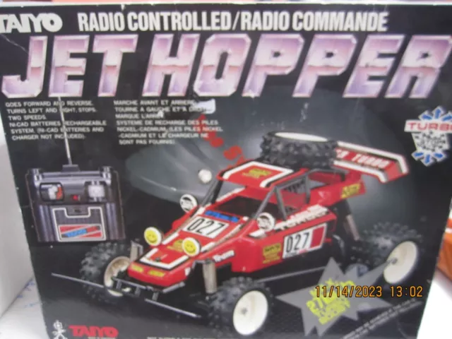 Vintage 1980's Taiyo radio controlled Jet Hopper No 8767 - NOT WORKING