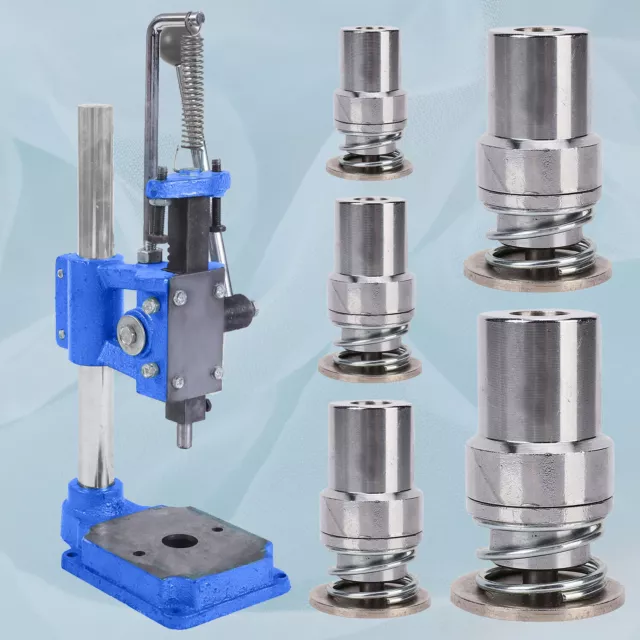 Industrial Pincelada Botón Creación Presión Funda Máquina Blanks Ajuste Dies