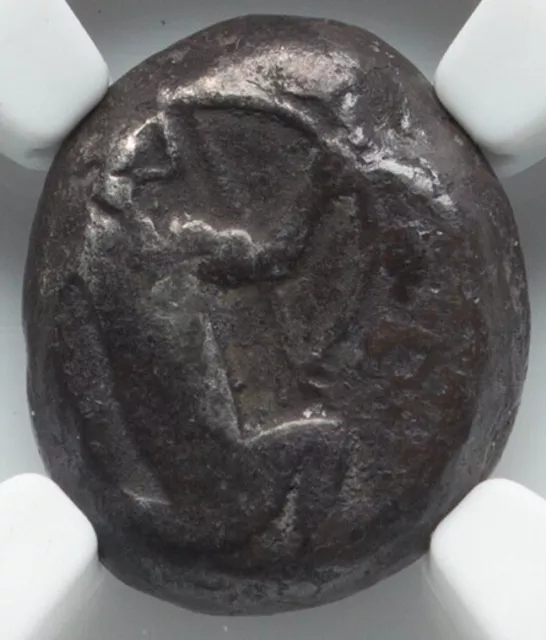 Achaemenid Persian Empire Darius 5th-4th Century BC Silver AR Siglos Coin NGC VG