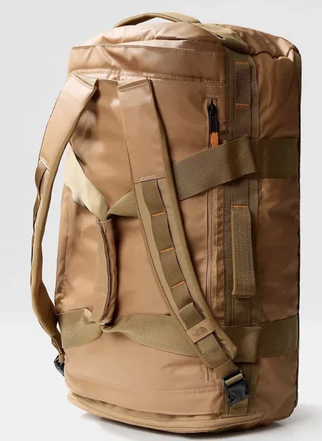 The North Face Voyager Duffel Travel Bag Size 32L Brand New Brown-Mandarin