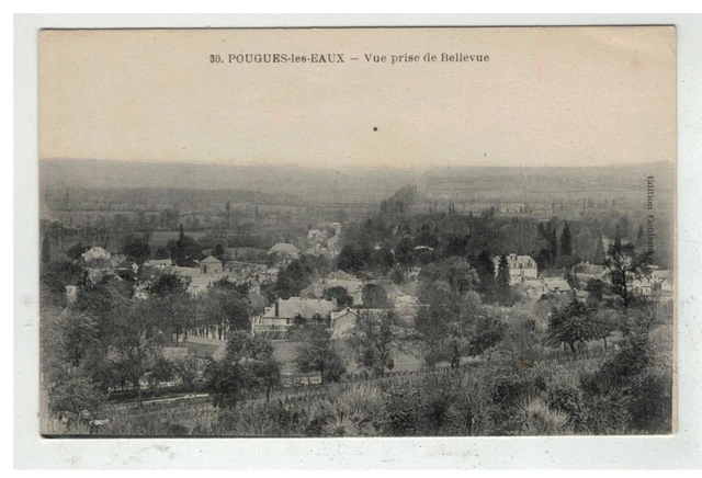 58 Pougues Les Eaux #10546 Vue Prise De Bellevue Nâ° 30