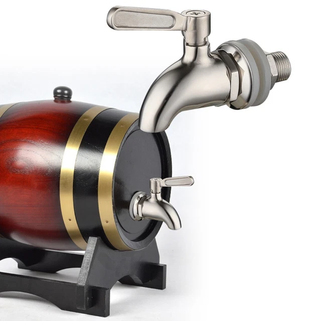 Barriles de cerveza Protege el medio ambiente puntas para barriles 1 pieza acero inoxidable oro