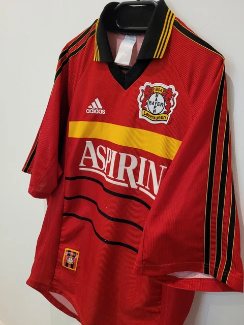 Originales Frankie Hejduk Bayer Leverkusen Trikot 1998/99 Football Shirt 7