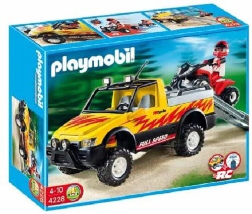 SYMPA PICK-UP ET quad de course 4228 Playmobil ( sport ) 0457 EUR 24,99 - FR