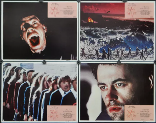 Pink Floyd The Wall 1982 Original 11X14 Lobby Card Set Bob Geldof