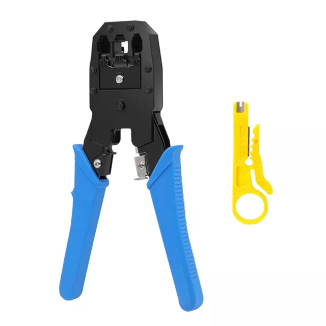 3-in-1 RJ11/RJ12/RJ45 4P4C Network Lan Cable Crimper Modular Crimping Plier Tool