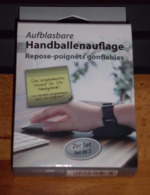 Tastatur Handballenauflage  aufblasbar, Ergonomische Handgelenk-Stütze