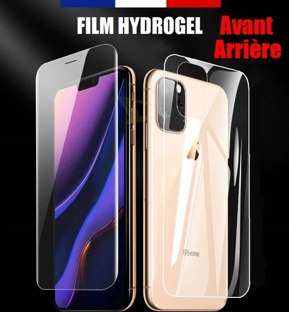 Film Protection Hydrogel Pour IPhone 6 à 16 – Sur Mesure – Transparent – Neuf