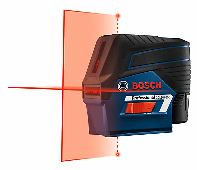 Bosch GCL100-80C 100-ft Self-Leveling Outdoor Cross-line Laser Level - BRAND NEW