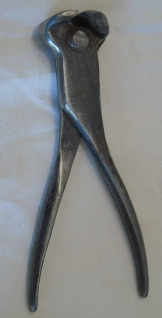 Ancienne Cisaille à Tôle – Pince Coupante Signée – Outil De Métier Vintage