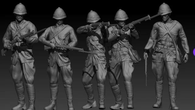 1/16 120mm VDV Girl Unpainted Model Kits Unassembled Female Soldier Figure Resin