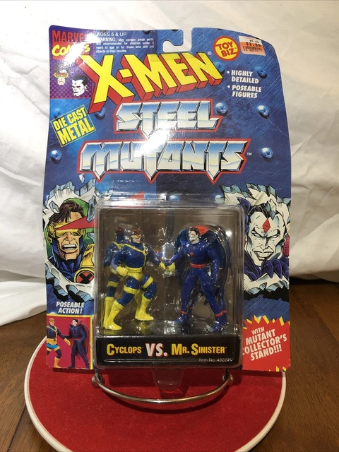 1994 Toy Biz Marvel Comics X-Men Steel Mutants Cyclops Vs Mr. Sinister