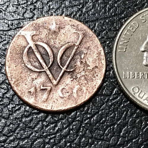 1790 Voc ***Duit*** Shipwreck Coin **B215