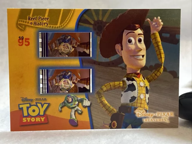 2004 Disney Treasures Toy Story Buzz Lightyear Reel Piece Of History Film Cel