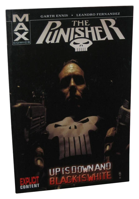 Marvel The Punisher Vol. 4 Up Is Down & Black White (2006) Max Comics Paperback