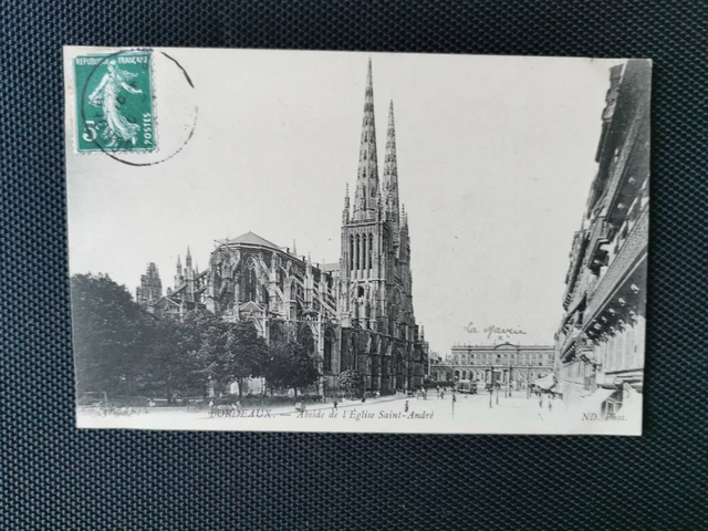 CPA 33 BORDEAUX - Abside de l'Eglise Saint-André