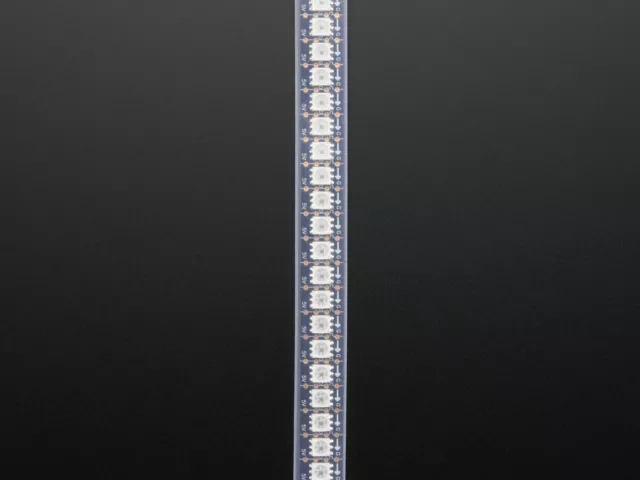 Adafruit Dotstar Digital LED Strip, 144LEDs/M, 0,5m, Black, For Arduino, 2328 2