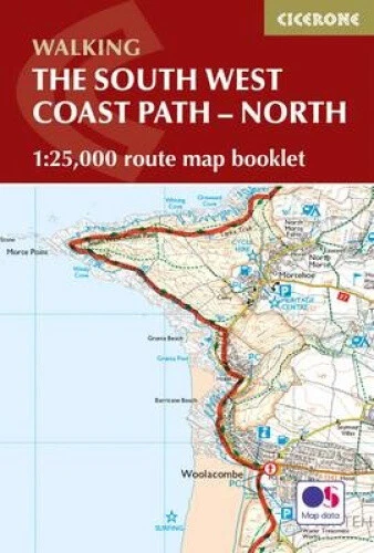 Sw Coast Path Printable Map.pdf SOUTH WEST COAST Path Map Booklet - Vol 1: Minehead to St Ives: 1: ...