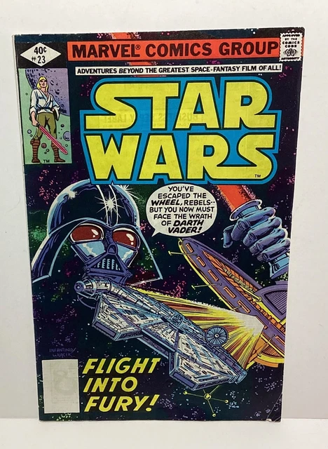 Star Wars #23 blank upc code