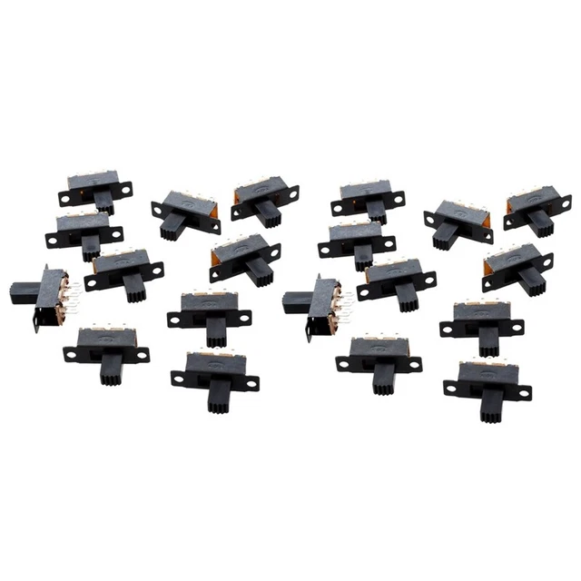 20 pieces 6 pins 2 positions DPDT on/on sliding switch G8U4