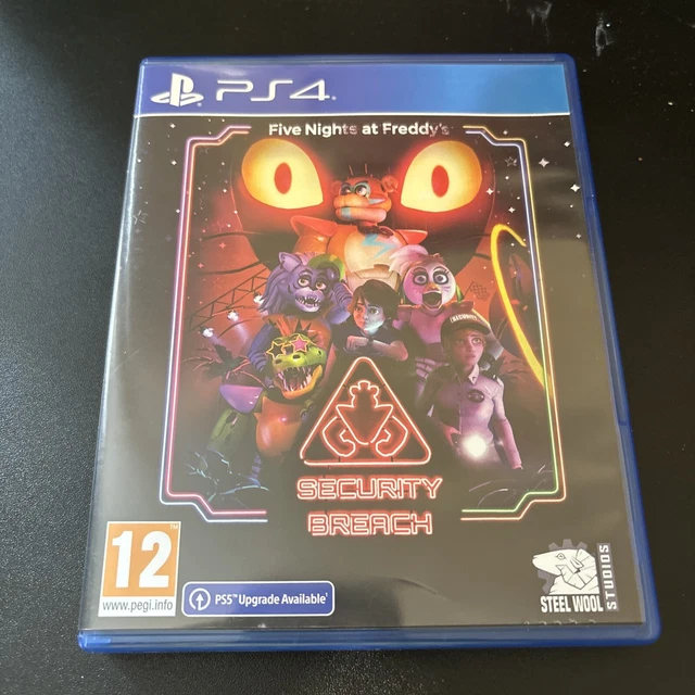 FIVE NIGHTS AT Freddy's Security Breach (Sony PlayStation 4, 2022) £22
