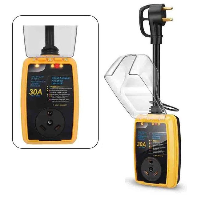 Poussée Protecteur 4.3  L X 4.7  H X 22 500A Max Actuel Spike Imperméable